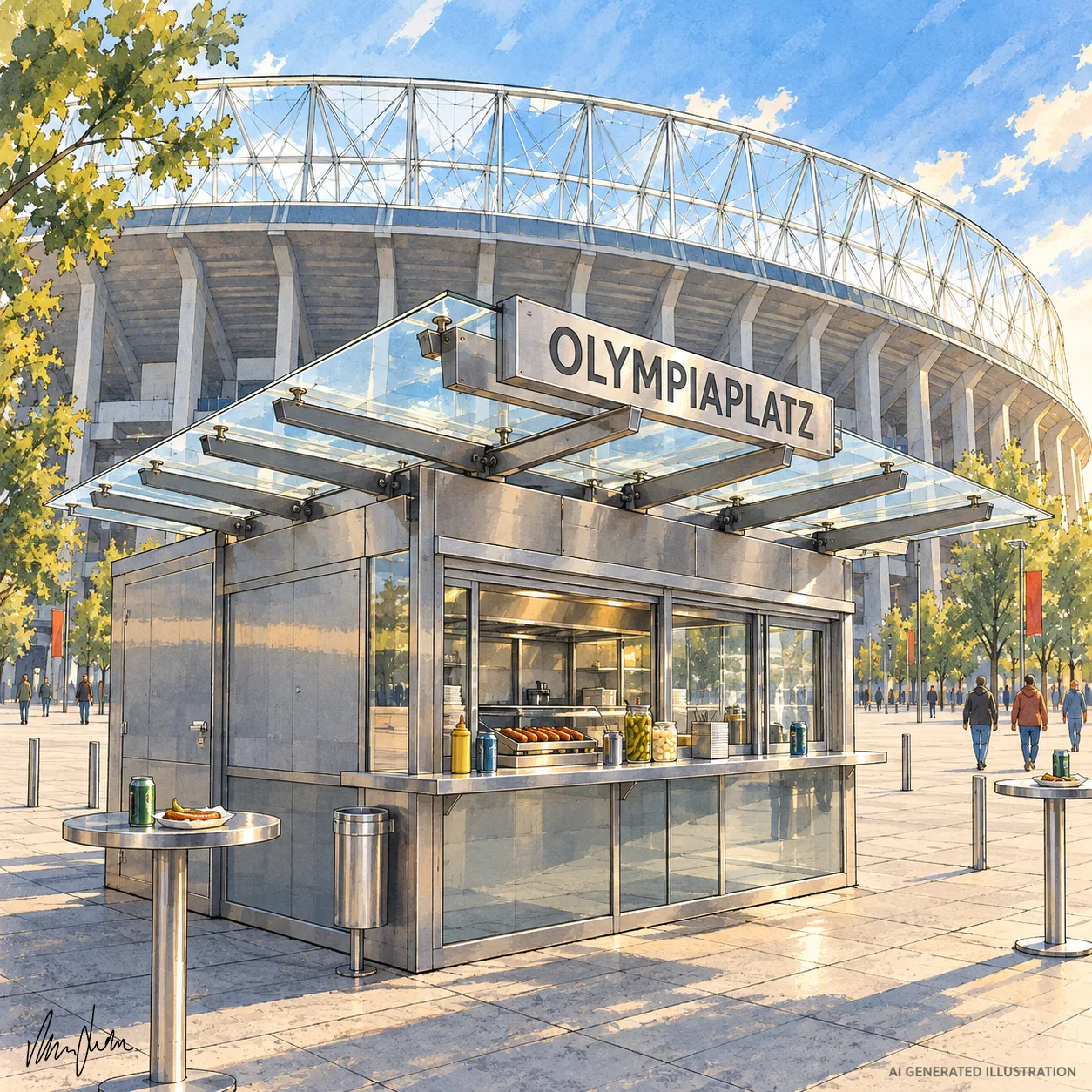Würstelstand Stadion
