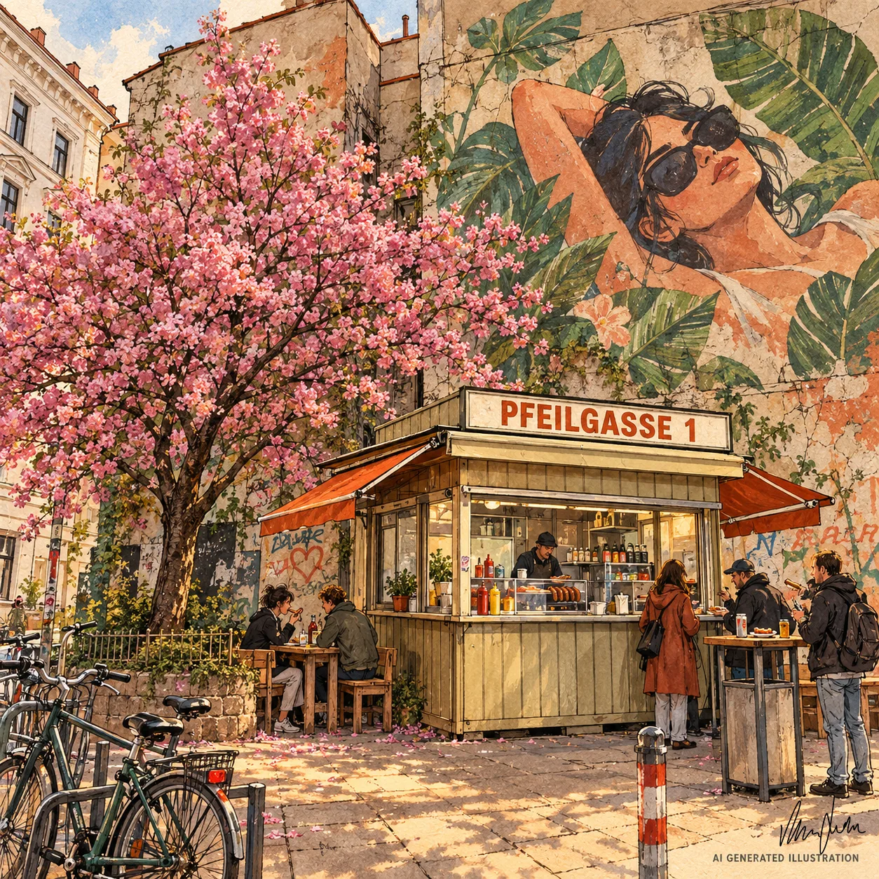 Wiener Würstelstand Pfeilgasse