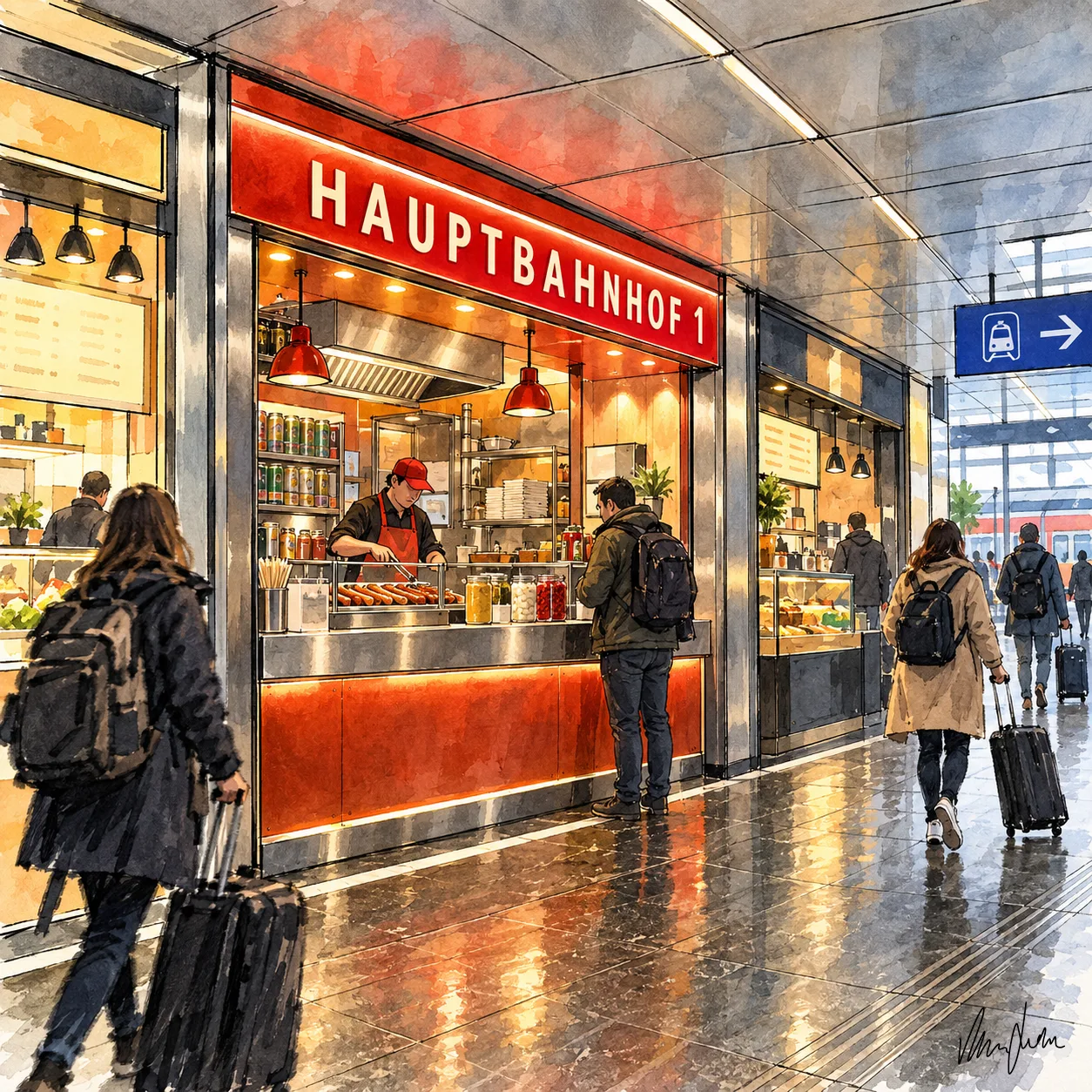 Würstlboutique – Wien Hauptbahnhof