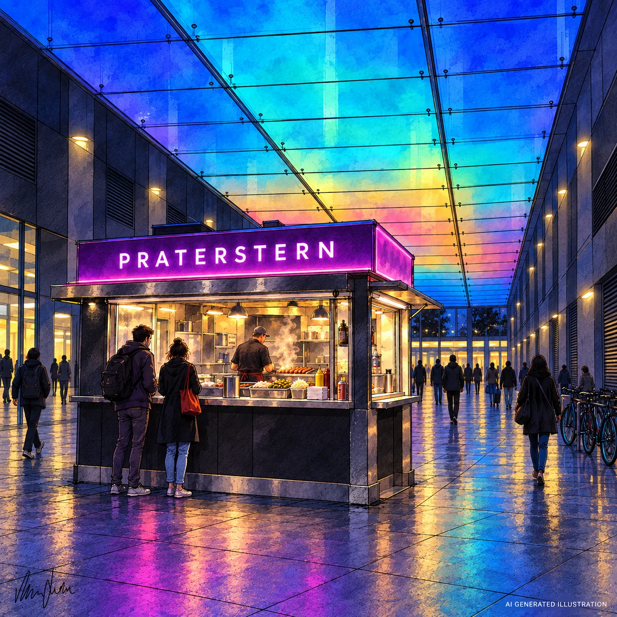 Wiener Würstelstand Praterstern